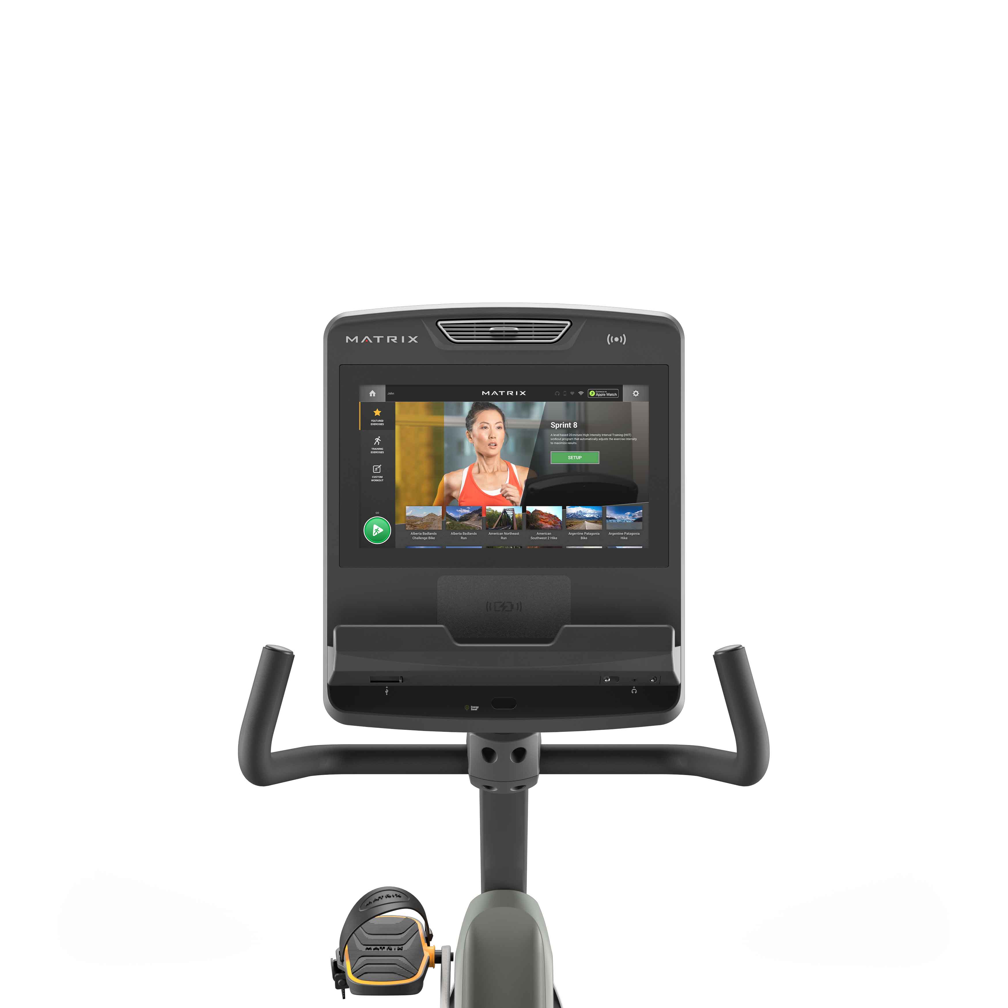 Matrix Performance Recumbent Cycle With Touch Console - Image 3