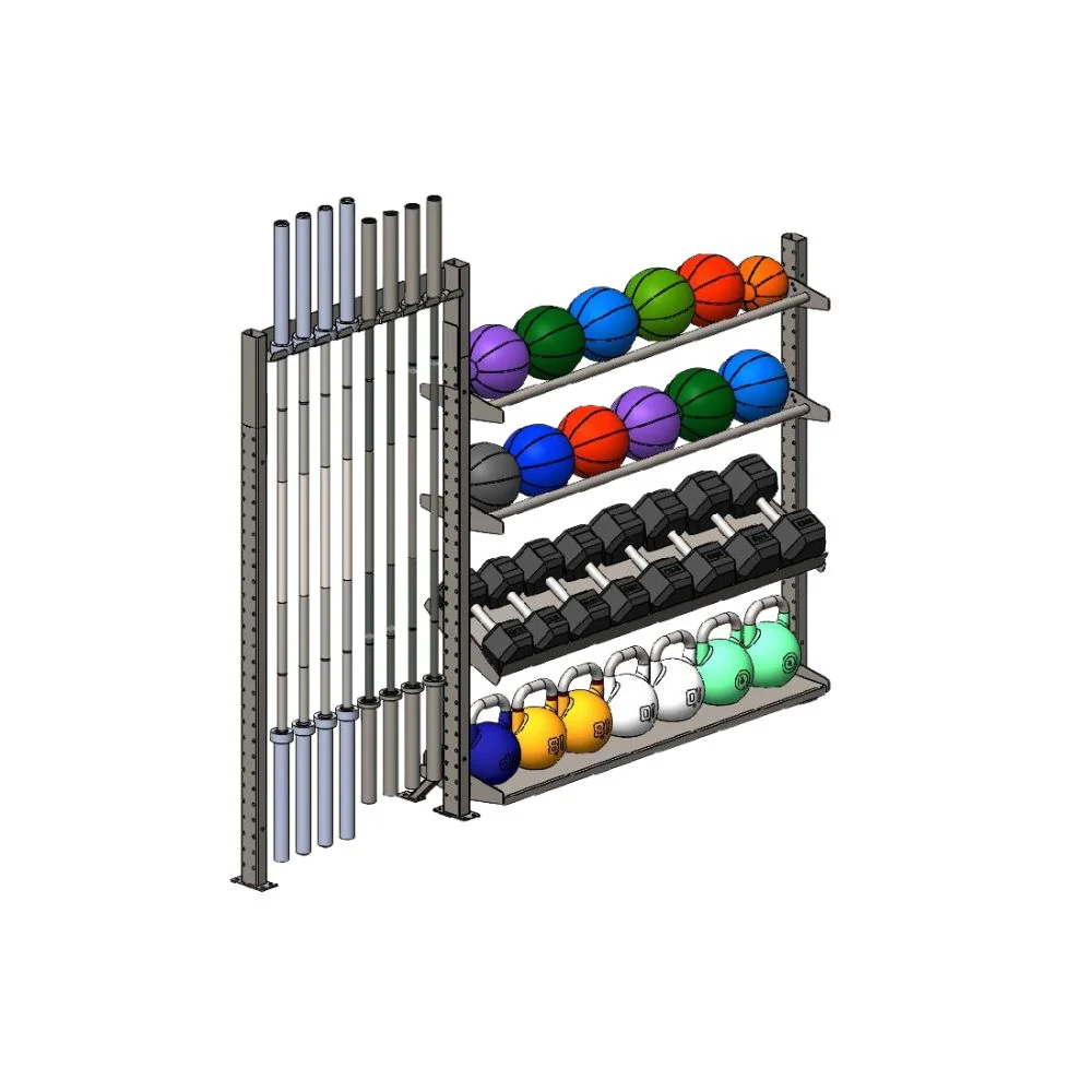 Storage Rack Tall Double 05 - Image 2